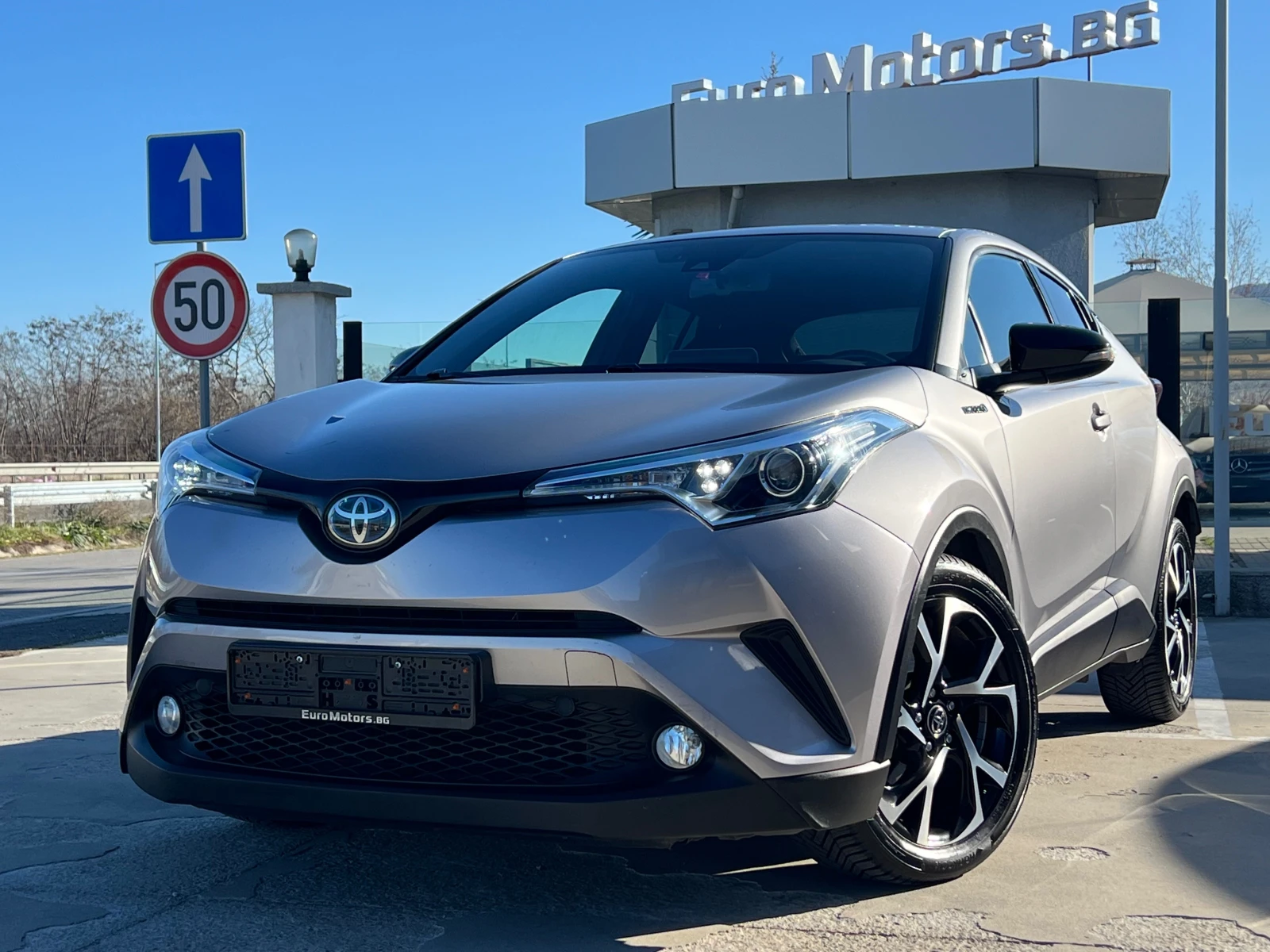 Toyota C-HR 1.8HYBRID, DISTR, CAMERA, KEY-GO, 92000км-КАТО НОВ, снимка 1