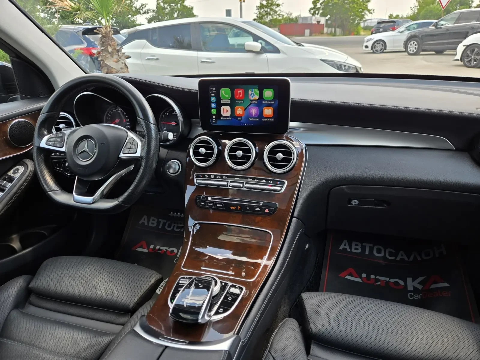 Mercedes-Benz GLC 250 2.2CDI-204кс/AMG LINE/9G/CAR PLAY/ОБДУХВАНЕ/DISTR, снимка 13 - Автомобили и джипове - 55212009