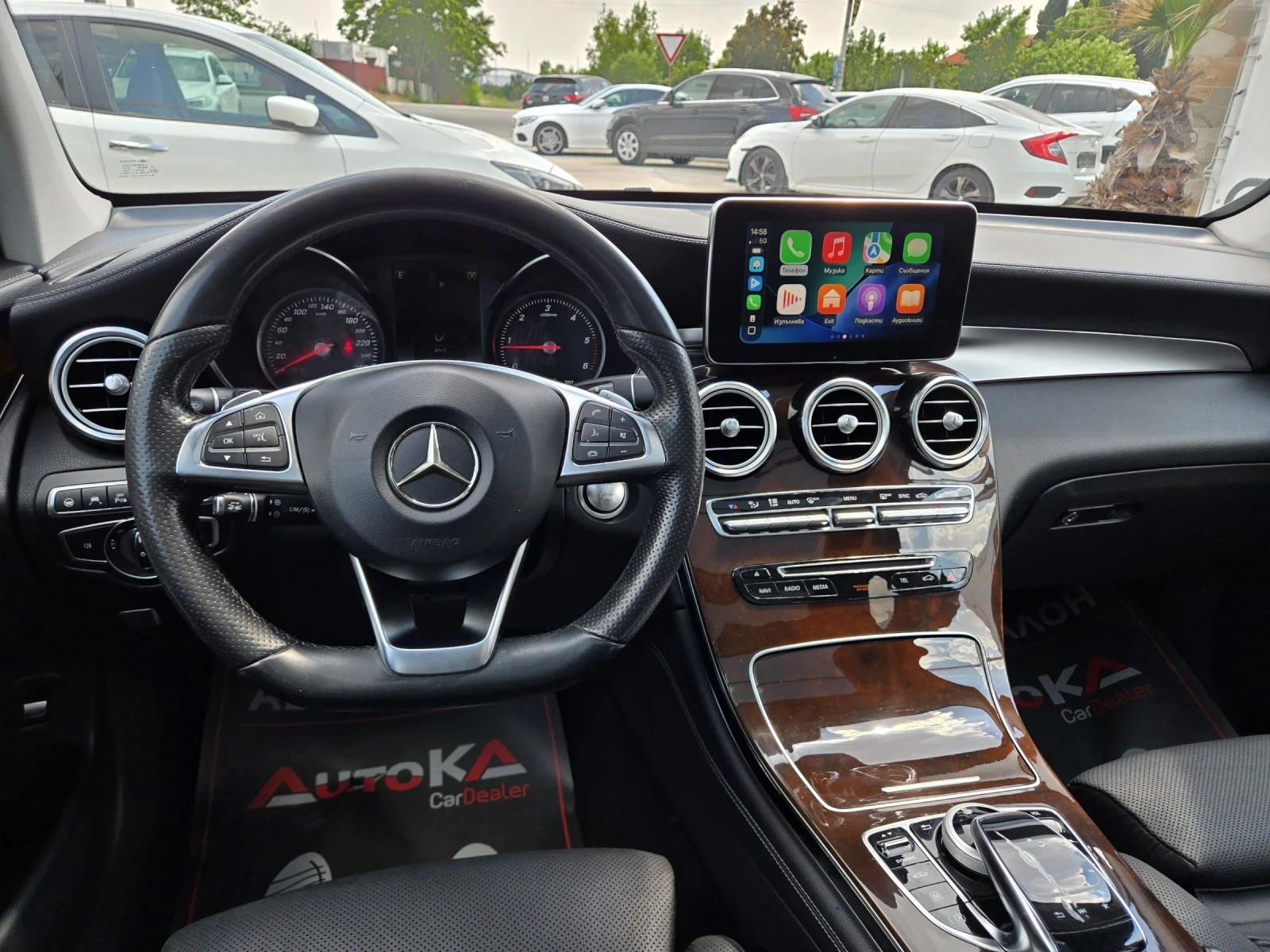 Mercedes-Benz GLC 250 2.2CDI-204кс/AMG LINE/9G/CAR PLAY/ОБДУХВАНЕ/DISTR, снимка 11 - Автомобили и джипове - 55212009