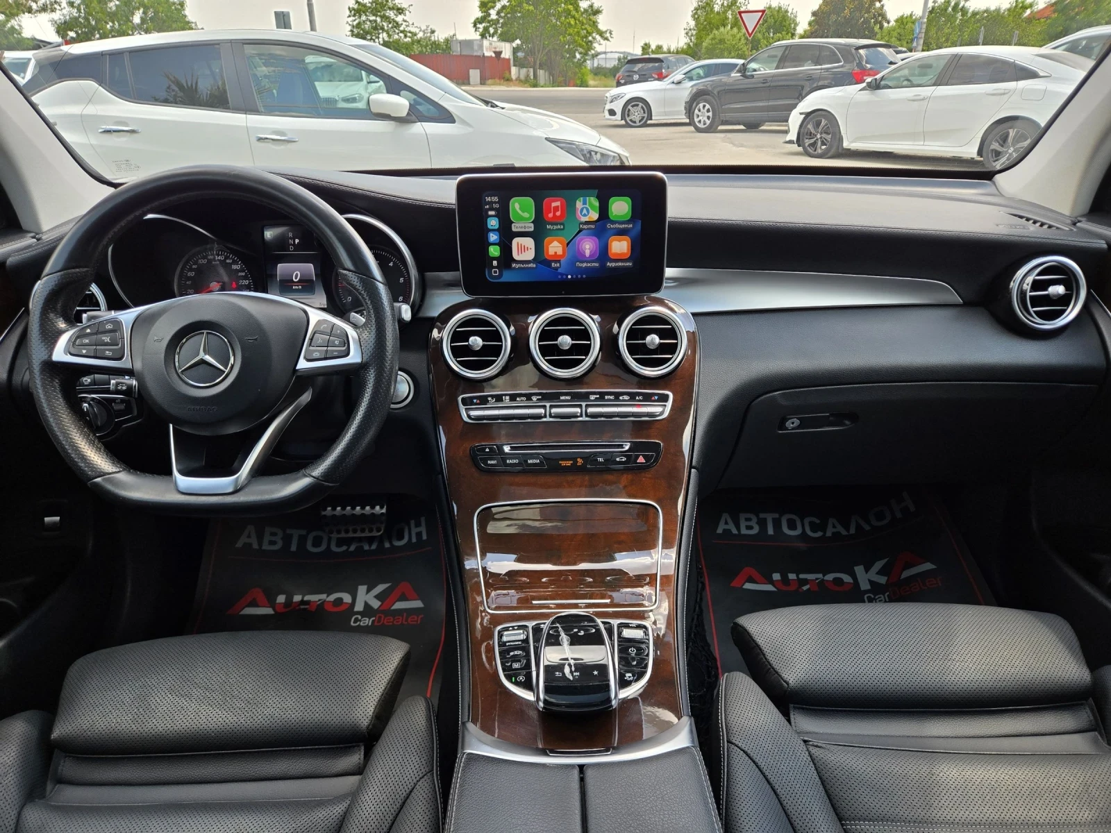 Mercedes-Benz GLC 250 2.2CDI-204кс/AMG LINE/9G/CAR PLAY/ОБДУХВАНЕ/DISTR, снимка 12 - Автомобили и джипове - 55212009