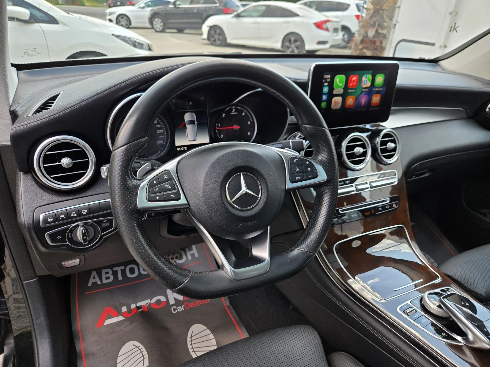 Mercedes-Benz GLC 250 2.2CDI-204кс/AMG LINE/9G/CAR PLAY/ОБДУХВАНЕ/DISTR, снимка 8 - Автомобили и джипове - 55212009