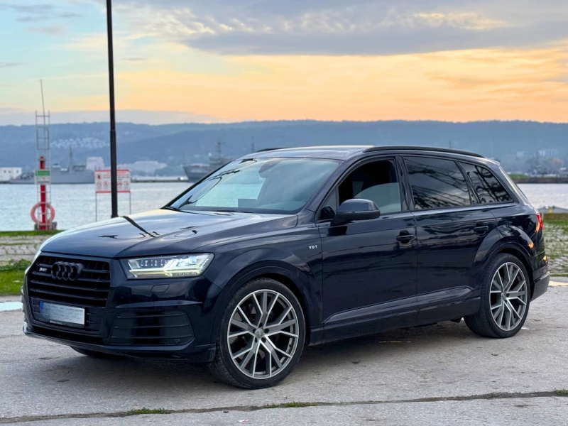 Audi SQ7 * V8D| Амбиентно| Панорама | MATRIX | 22 Джанти, снимка 3 - Автомобили и джипове - 52486385