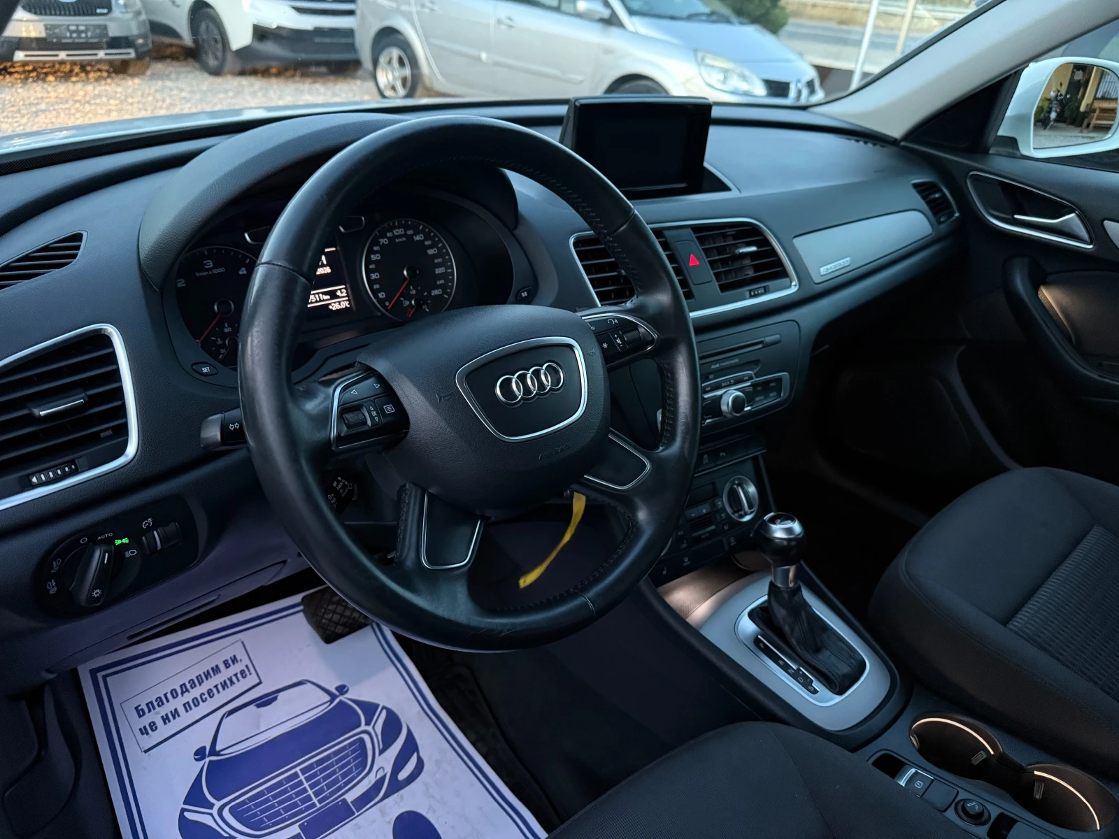 Audi Q3 2.0 TDI Quattro ! ! АВТОМАТ !! LED !!, снимка 12 - Автомобили и джипове - 56135901