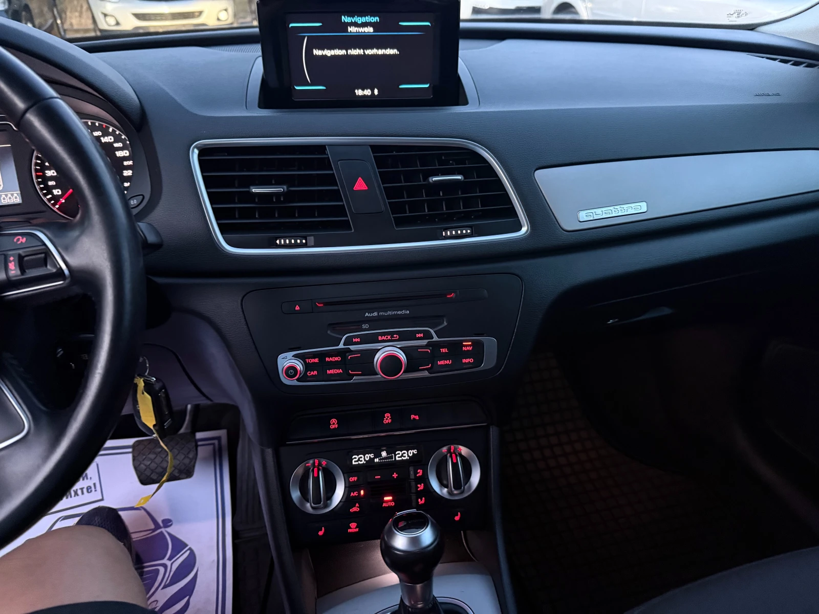 Audi Q3 2.0 TDI Quattro ! ! АВТОМАТ !! LED !!, снимка 11 - Автомобили и джипове - 56135901