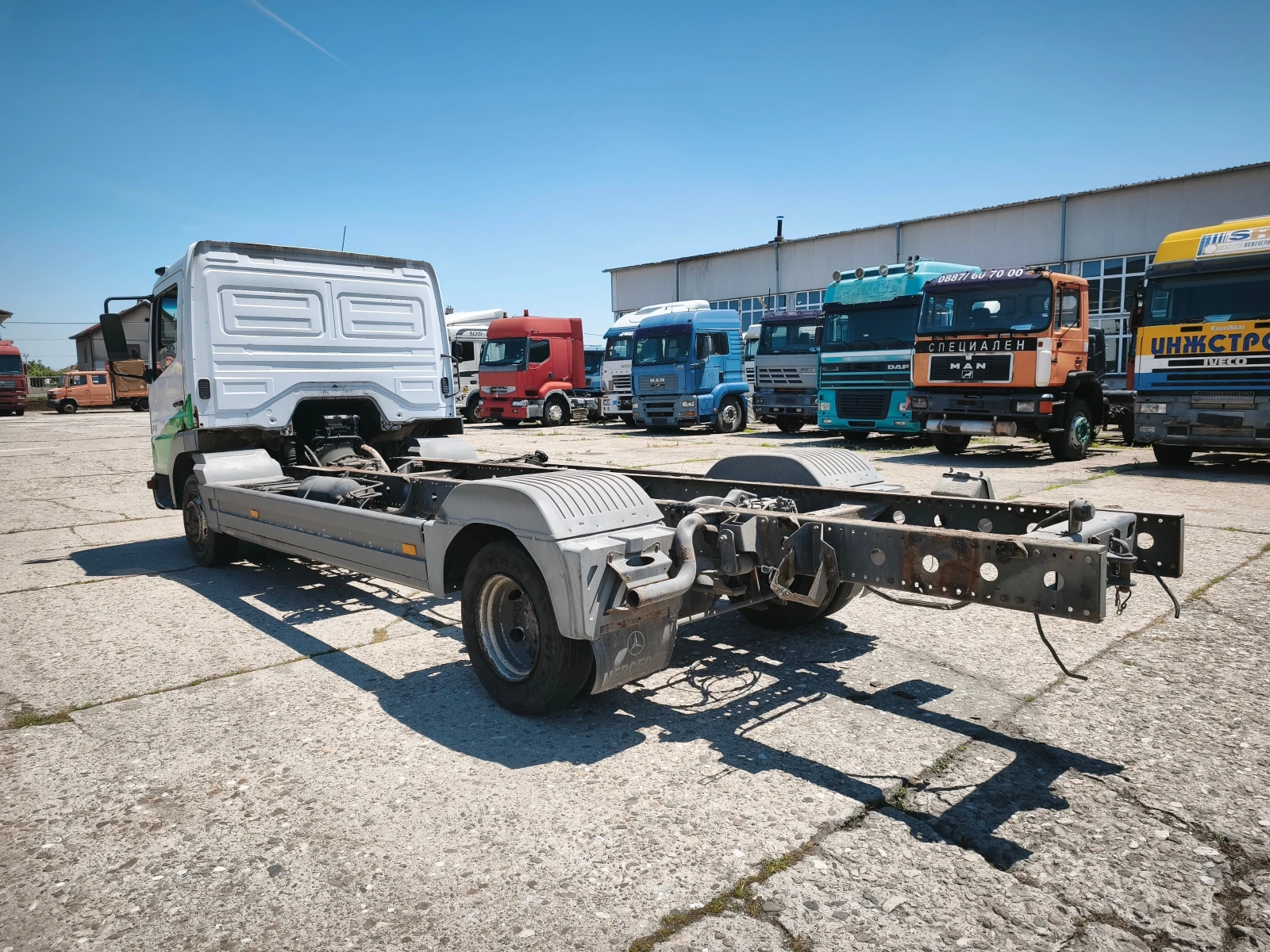 Mercedes-Benz Atego 815 Бракуван!, снимка 4 - Камиони - 55570850