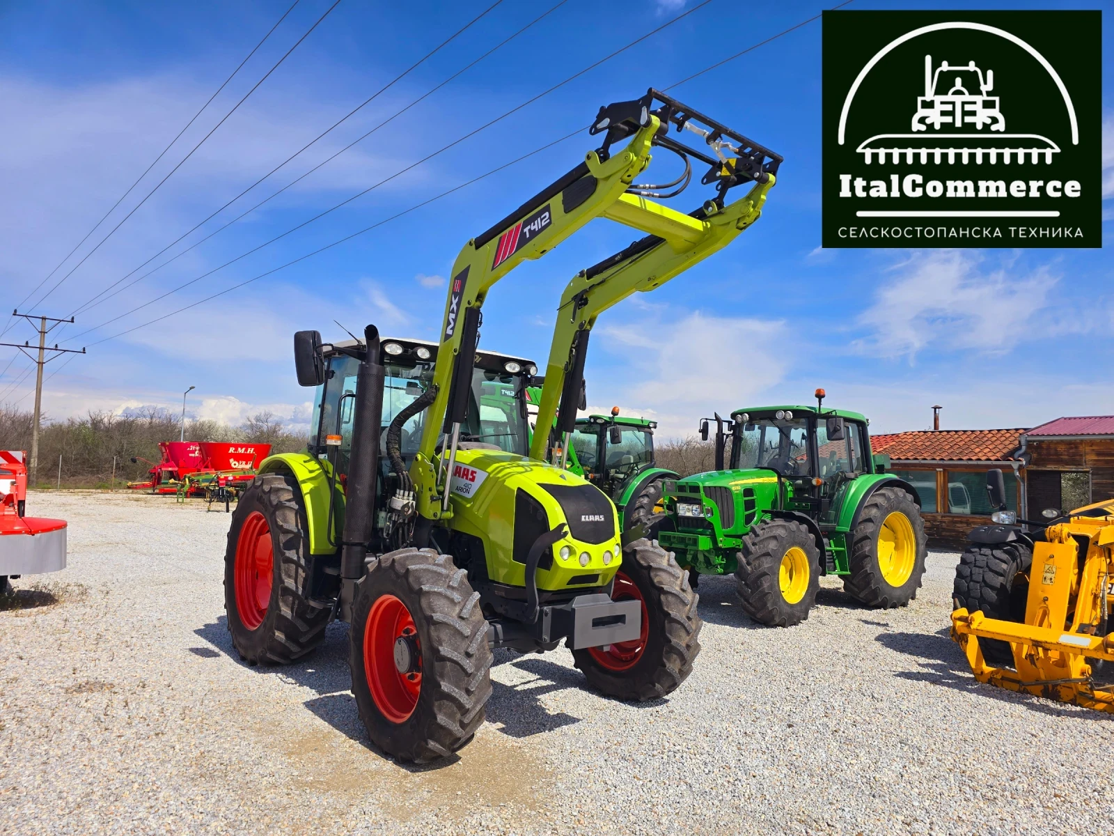 Трактор Claas Arion 410, снимка 8 - Селскостопанска техника - 54040720