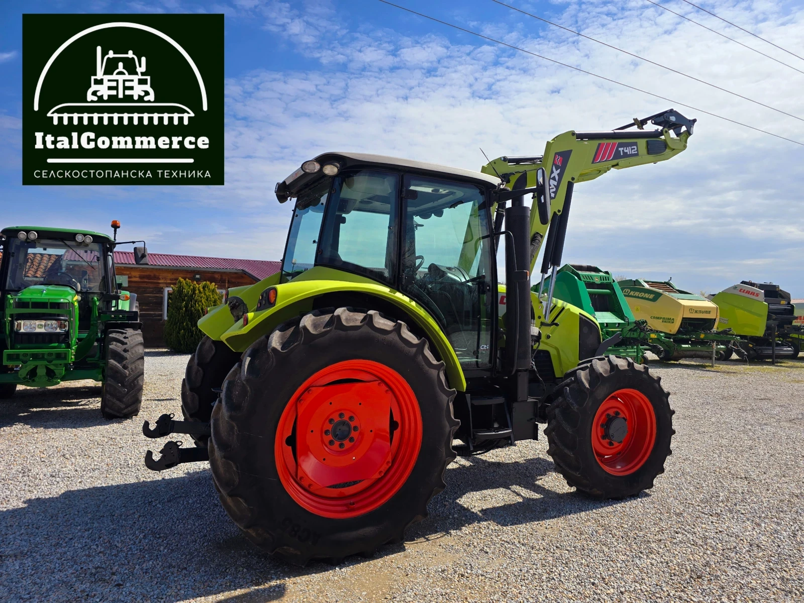 Трактор Claas Arion 410, снимка 10 - Селскостопанска техника - 54040720