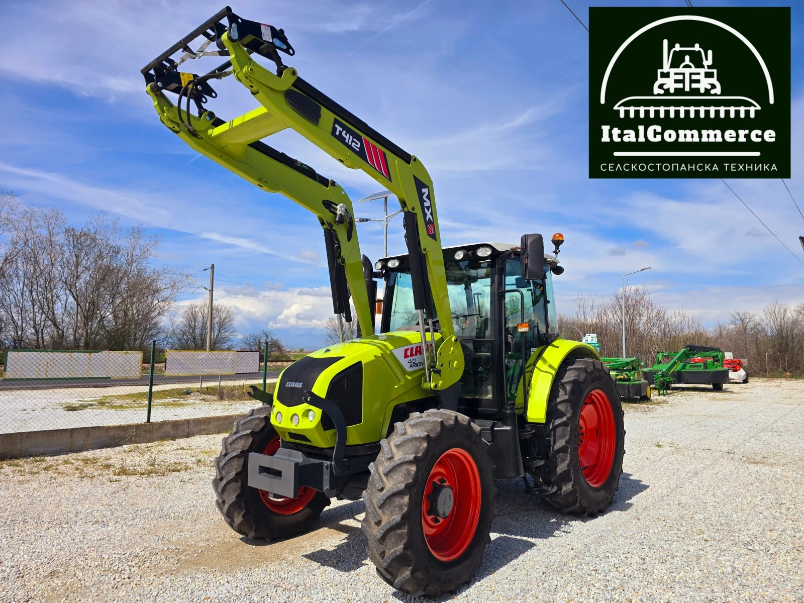 Трактор Claas Arion 410, снимка 6 - Селскостопанска техника - 54040720