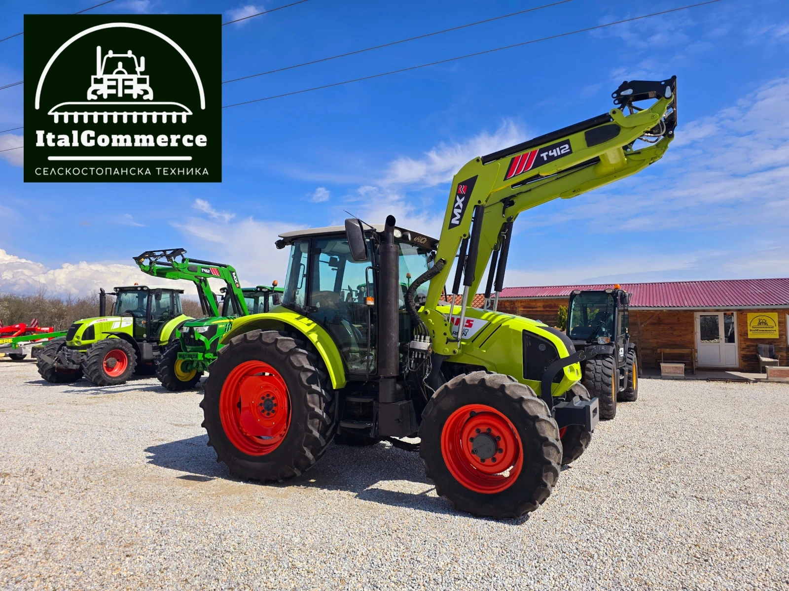 Трактор Claas Arion 410, снимка 3 - Селскостопанска техника - 54040720