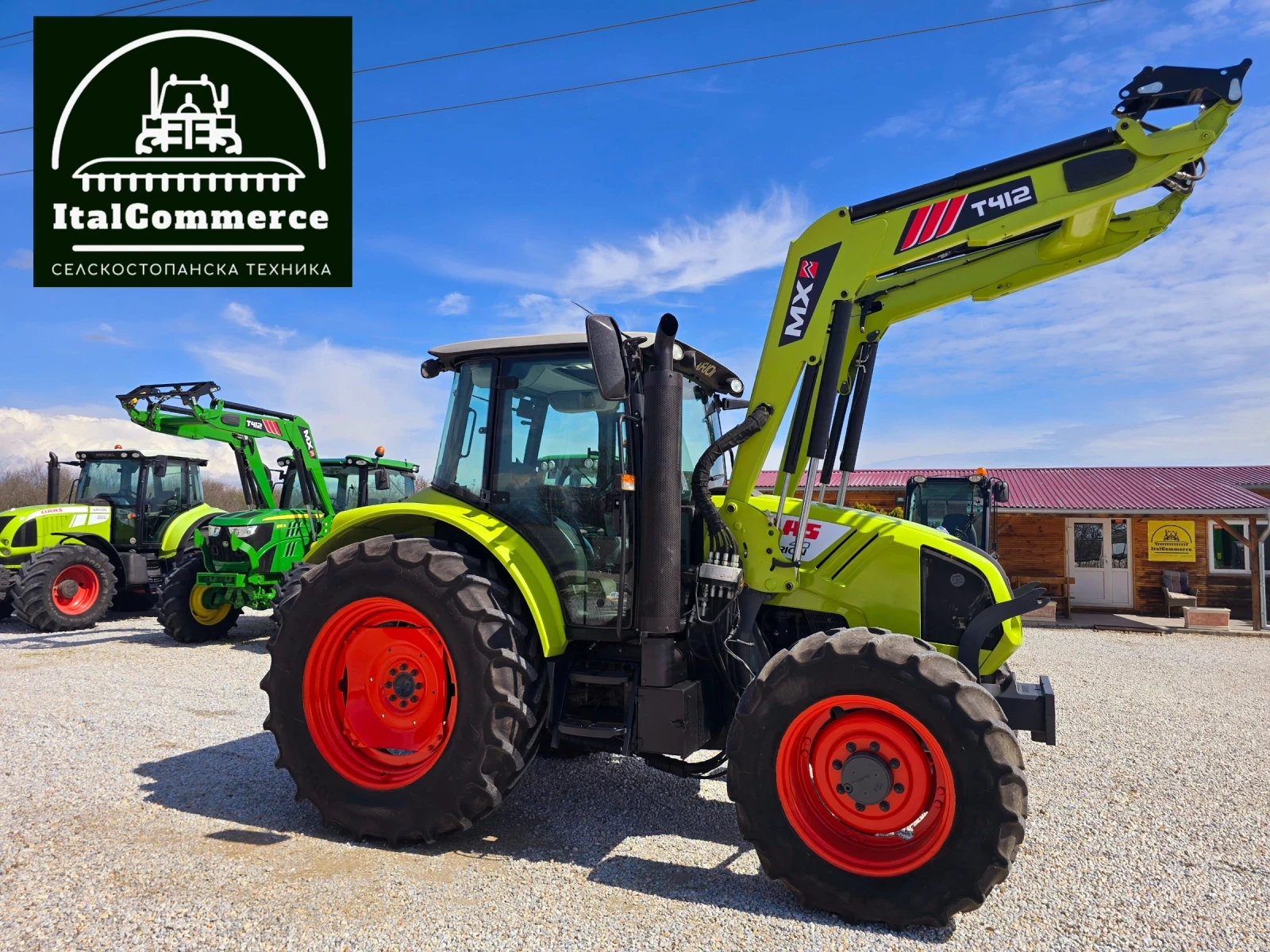 Трактор Claas Arion 410, снимка 9 - Селскостопанска техника - 54040720