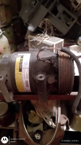 Компресор за климатик на Рено-RENAULT-NISSAN-1.9 DCI, снимка 1