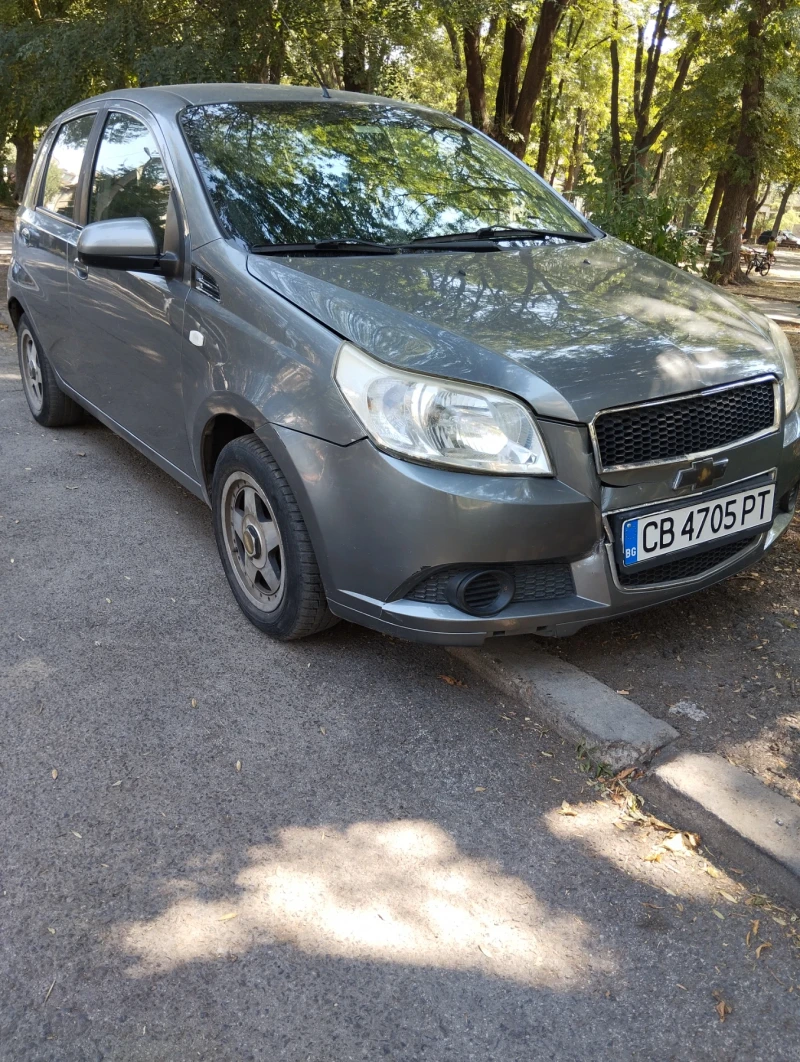 Chevrolet Aveo 1.2i-газ, снимка 1 - Автомобили и джипове - 47488040