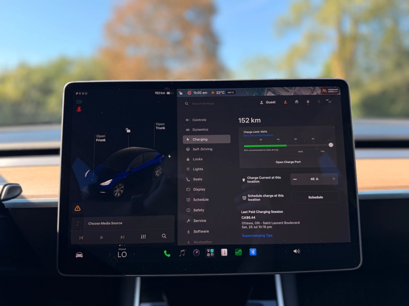 Tesla Model Y  Standard Range RWD/КРАЙНА ЦЕНА, снимка 17 - Автомобили и джипове - 56326228