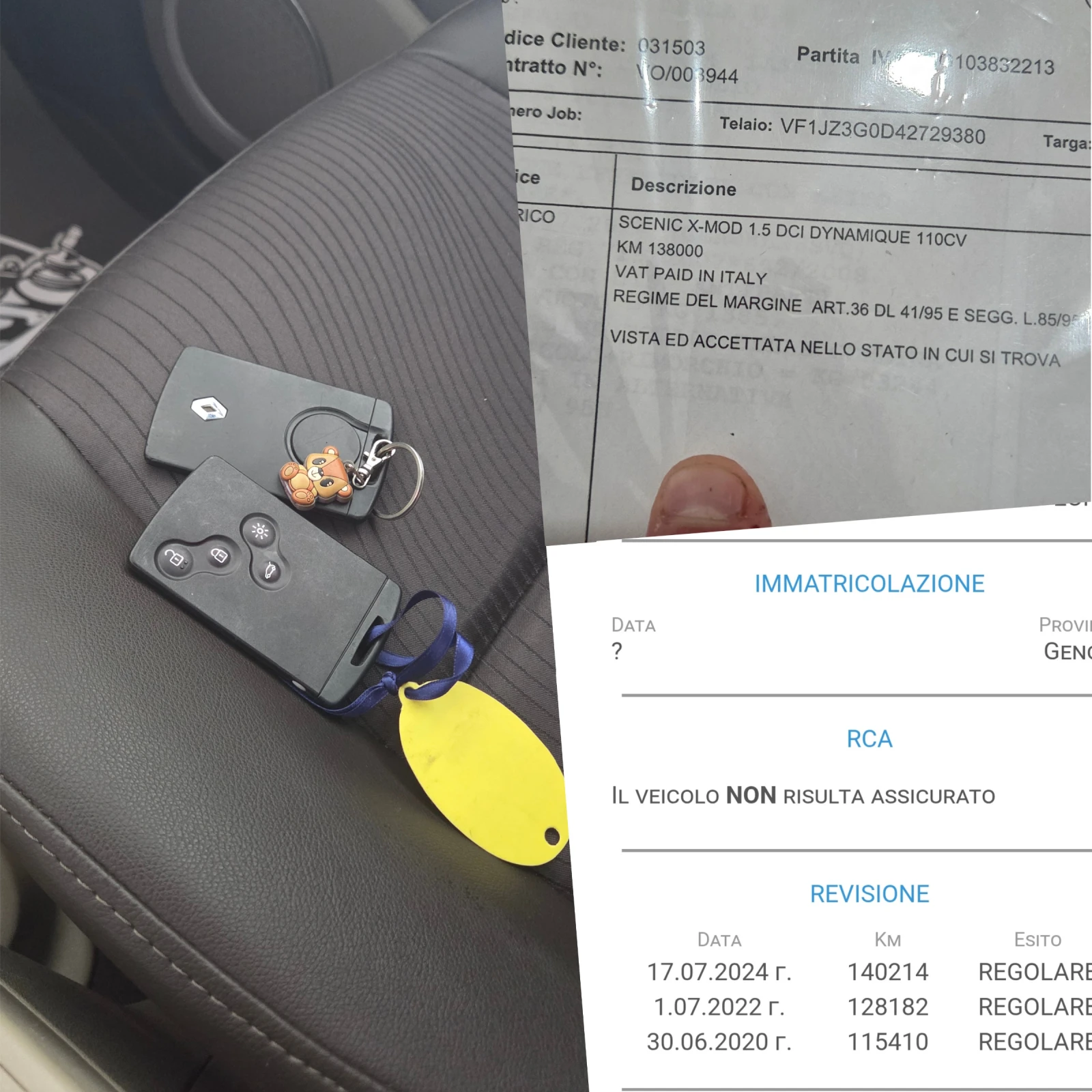 Renault Grand scenic 149000 km !!!!!XМOD, снимка 12 - Автомобили и джипове - 54746328