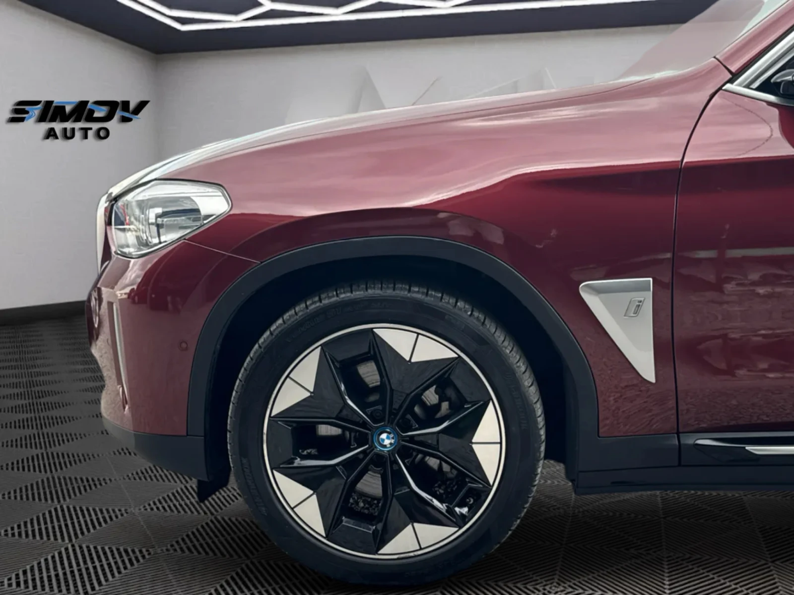BMW iX3 80KWH 286КС. ДИСТРОНИК ПАНОРАМА КОЖА ПОДГРЕВ FULL , снимка 16 - Автомобили и джипове - 55178585