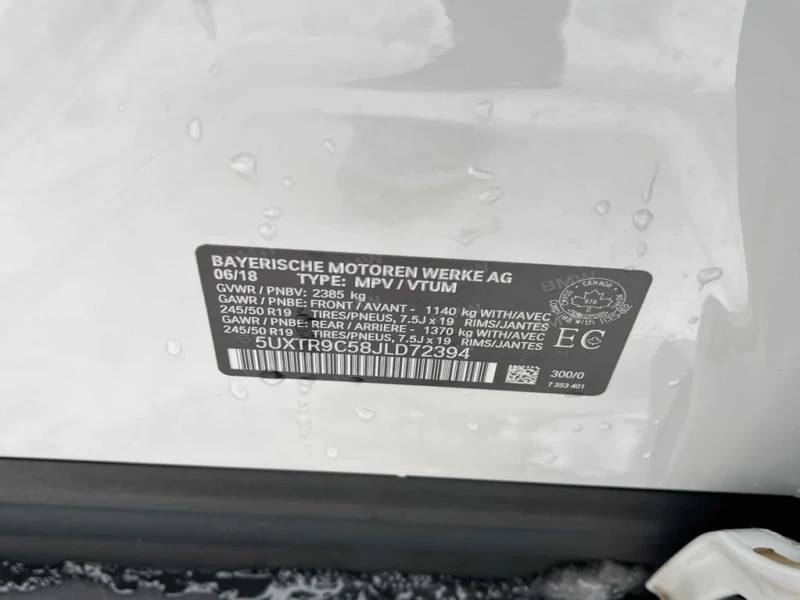 BMW X3 xDrive30i  CARFAX, снимка 11 - Автомобили и джипове - 53063344