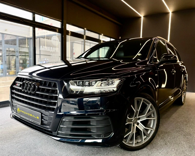 Audi SQ7 S* Quattro* V8T* TDI* Подгрев* Панорама* Лизинг, снимка 3 - Автомобили и джипове - 53370528