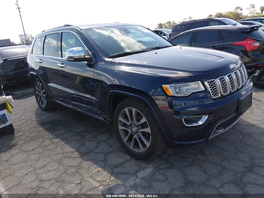 Jeep Grand cherokee 2017 JEEP GRAND CHEROKEE OVERLAND 4X4