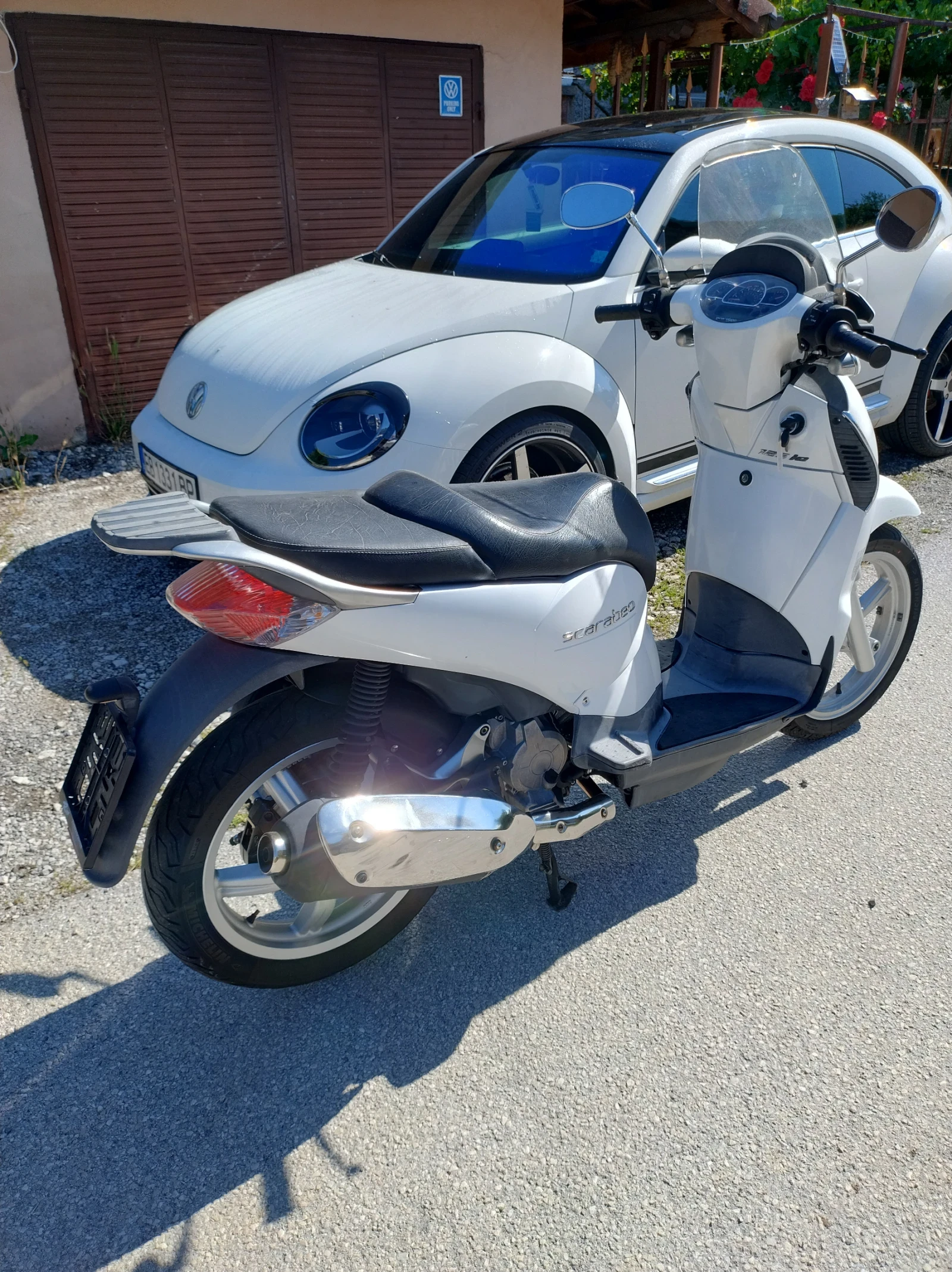 Aprilia Scarabeo 125, i Супер състояние!, снимка 11 - Мотоциклети и мототехника - 54965303