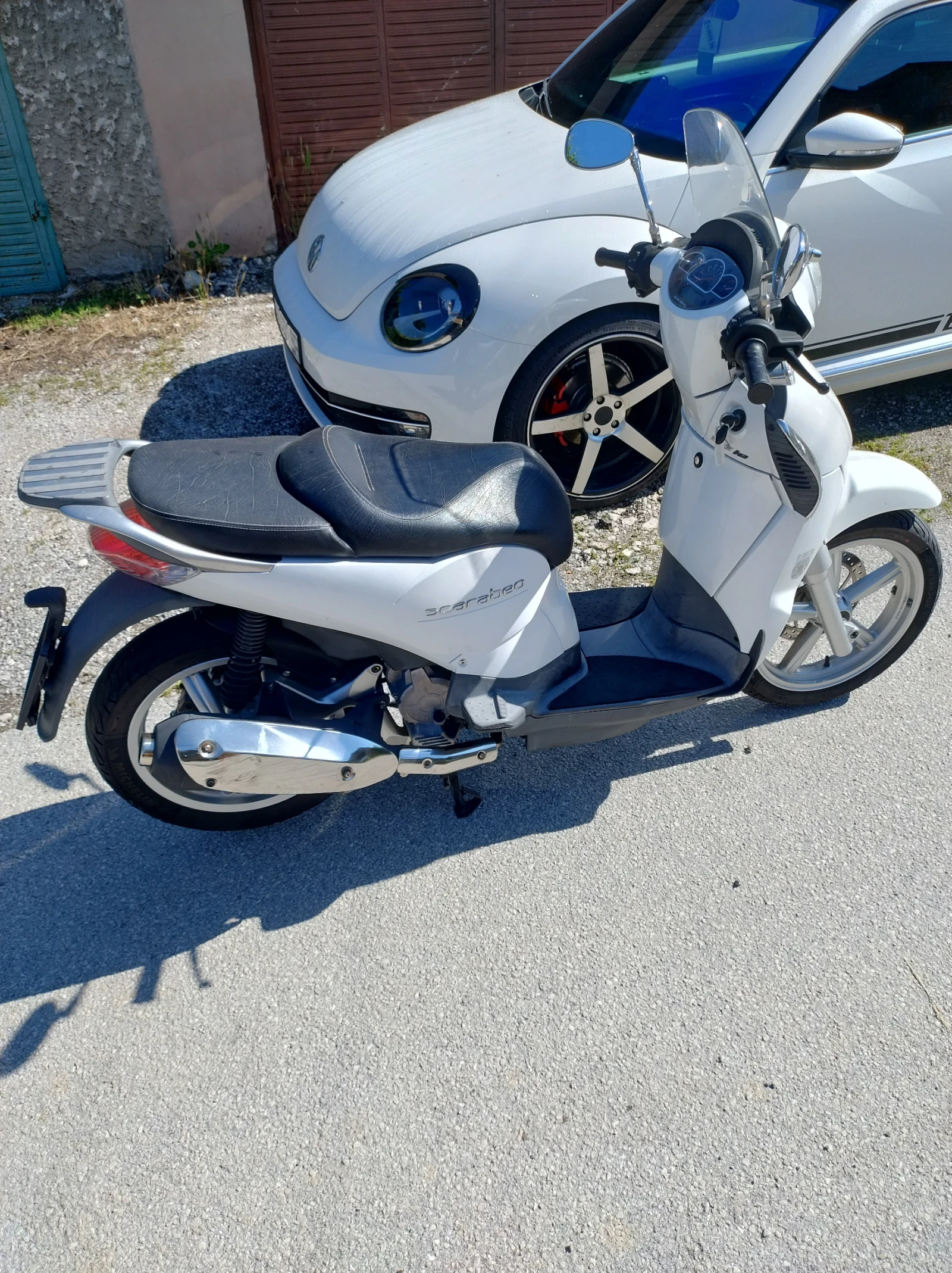 Aprilia Scarabeo 125, i Супер състояние!, снимка 12 - Мотоциклети и мототехника - 54965303