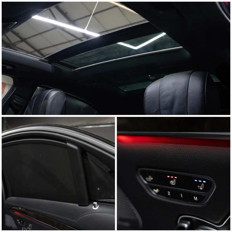 Mercedes-Benz S 350 6.3 AMG OPTIC / PANORAMA / LONG / BURMEISTER , снимка 14 - Автомобили и джипове - 53446647