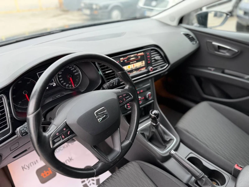 Seat Leon 1.6 TDI NAVI, снимка 10 - Автомобили и джипове - 53478318