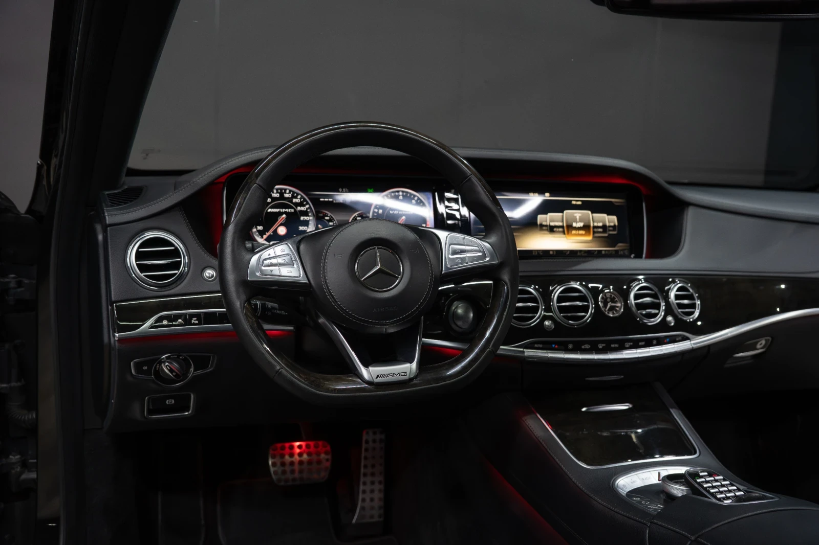 Mercedes-Benz S 350 6.3 AMG OPTIC / PANORAMA / LONG / BURMEISTER  | Mobile.bg � ����������� 11