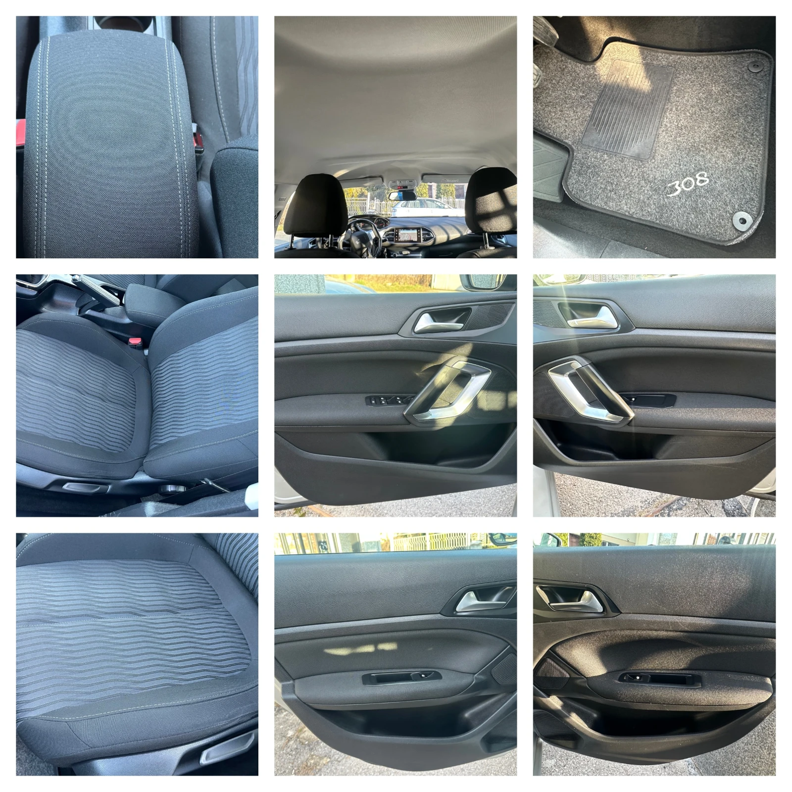 Peugeot 308 1.6HDI-120k.s-LED-NAVI-EURO6B-PDC-6ск.-2016г, снимка 16 - Автомобили и джипове - 53788203