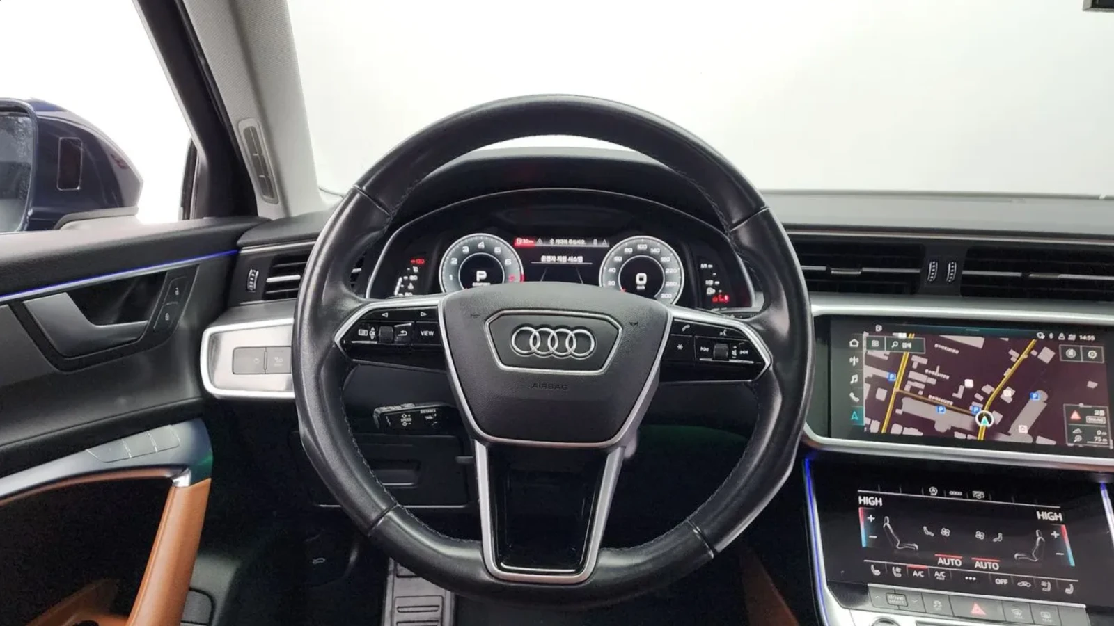 Audi A6 45 TFSI | ПОДГРЕВ | ОБДУХ | ПАНОРАМА | 360 КАМЕРИ, снимка 10 - Автомобили и джипове - 54735809