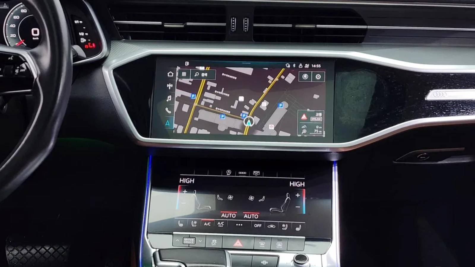 Audi A6 45 TFSI | ПОДГРЕВ | ОБДУХ | ПАНОРАМА | 360 КАМЕРИ, снимка 12 - Автомобили и джипове - 54735809