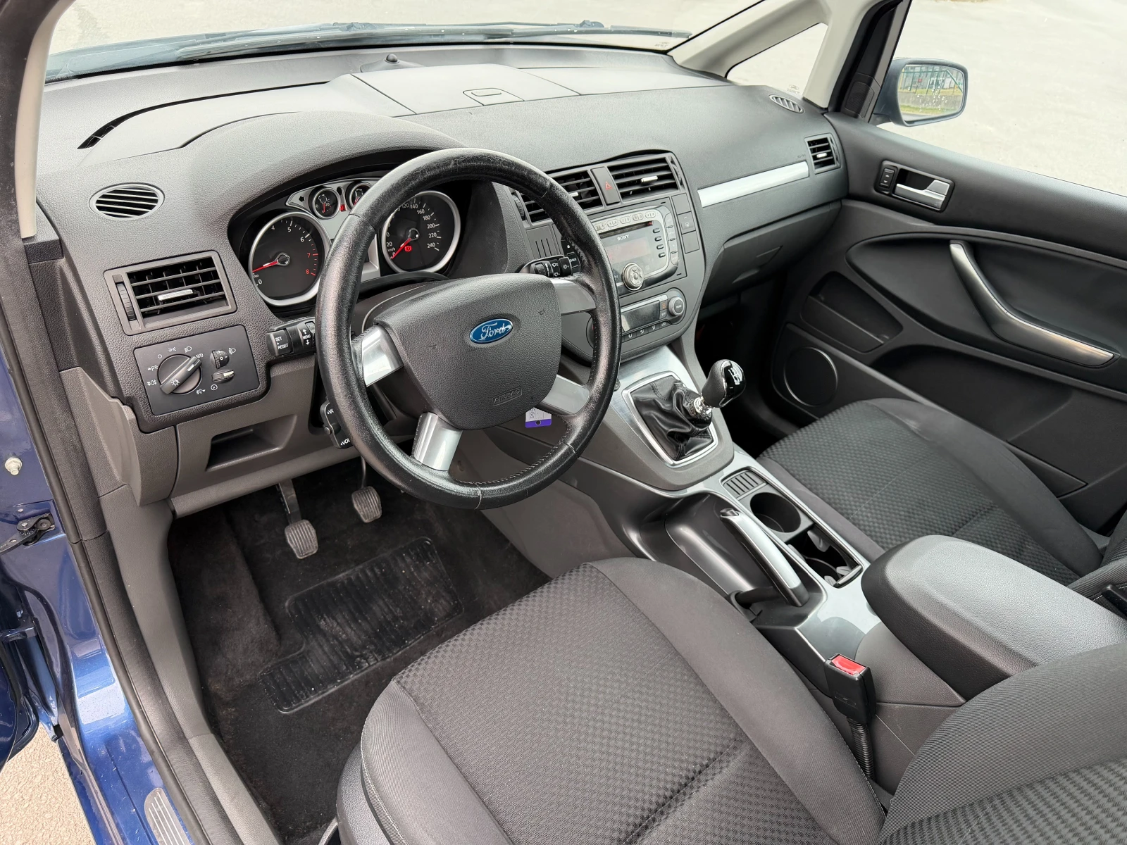 Ford C-max 2.0i ГАЗ BRC FACELIFT TITANIUM ПАРКТРОНИК  , снимка 8 - Автомобили и джипове - 55409228