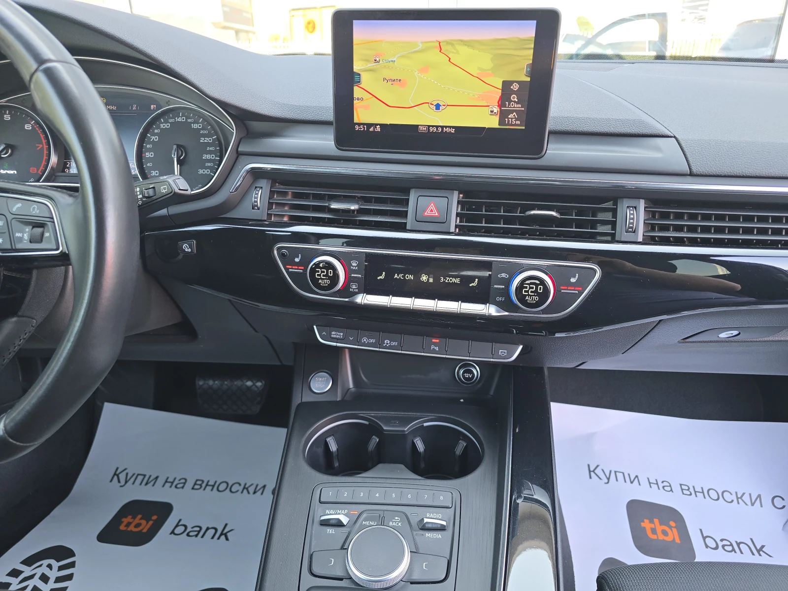 Audi A4 G-tron!! S-line!! Led!! Distronic!!, снимка 15 - Автомобили и джипове - 55965827