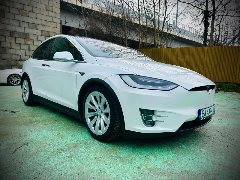 Tesla Model X LONG RANGE, Raven, FSD Европейска с гаранция