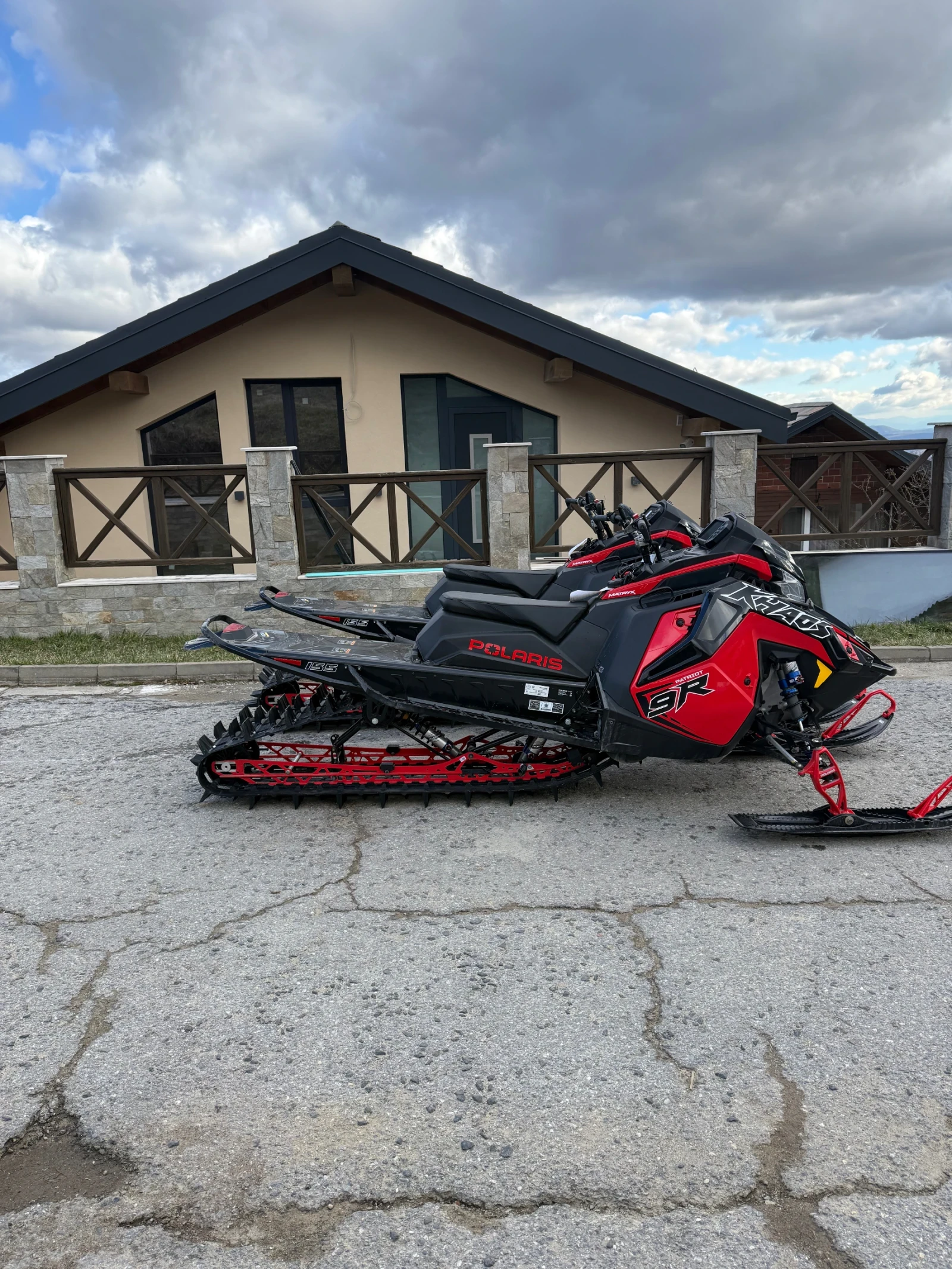 Polaris Snowmobile 9 R   RMK KHAOS 155 PATRIOT, снимка 4 - Мотоциклети и мототехника - 52806448