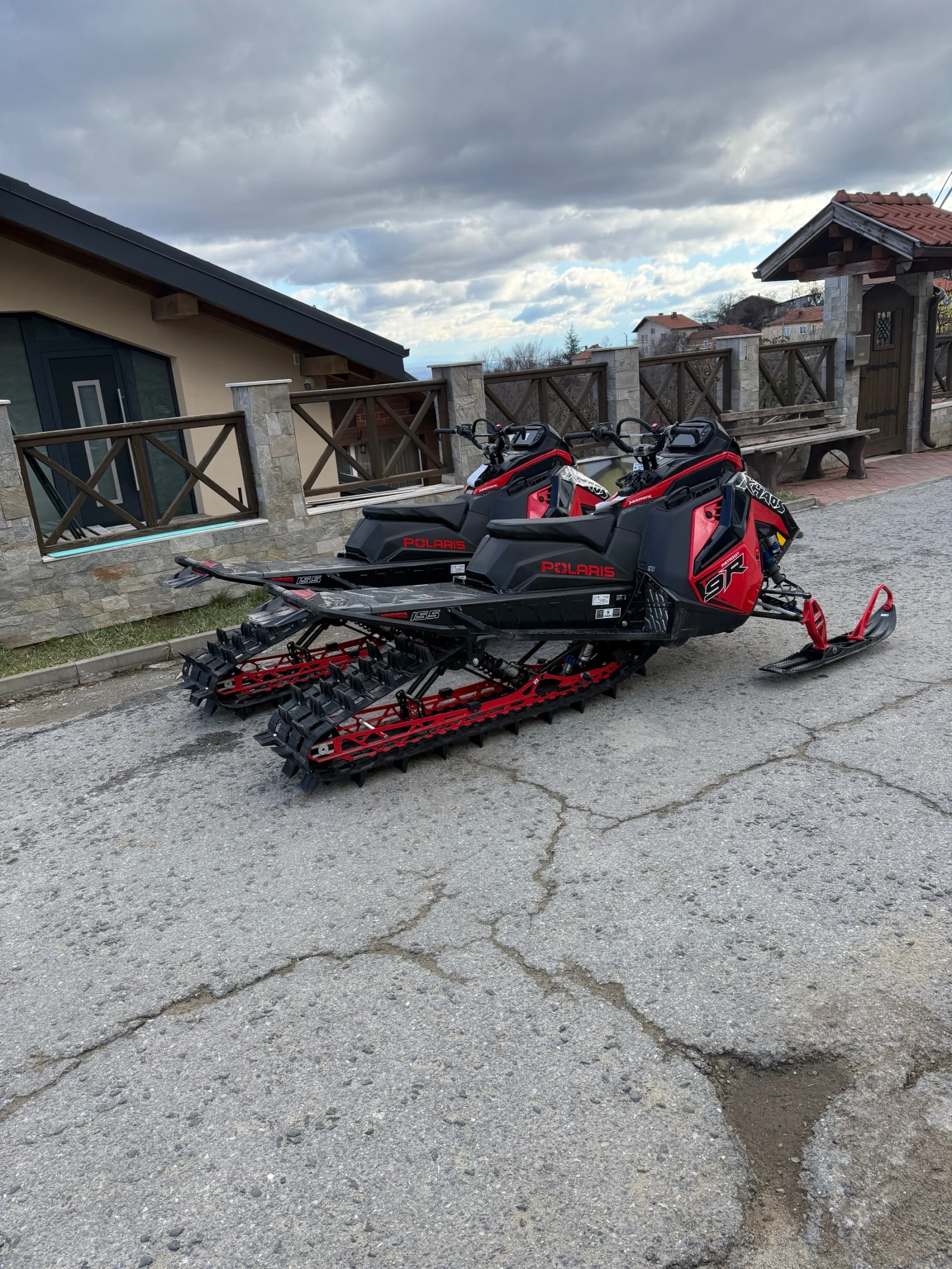 Polaris Snowmobile 9 R   RMK KHAOS 155 PATRIOT, снимка 5 - Мотоциклети и мототехника - 52806448