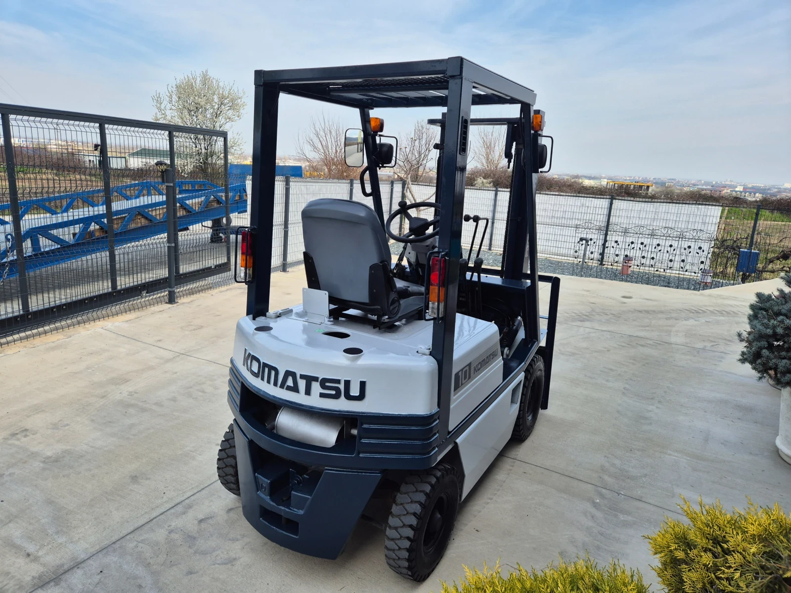 Мотокар Komatsu  ПЕРФЕКТЕН / БЕЗ ЕЛЕКТРОНИКА !!, снимка 5 - Индустриална техника - 53983270