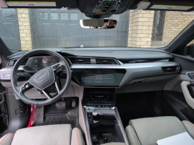 Audi E-Tron Technik | S Line Black | Панорама | Leather | Quat, снимка 15