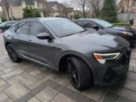 Audi E-Tron Technik | S Line Black | Панорама | Leather | Quat, снимка 3 - Автомобили и джипове - 54635871