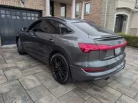 Audi E-Tron Technik | S Line Black | Панорама | Leather | Quat, снимка 4 - Автомобили и джипове - 54635871