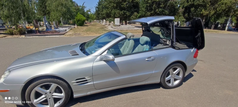Mercedes-Benz SL 500 TOP 2004, снимка 11 - Автомобили и джипове - 50941121