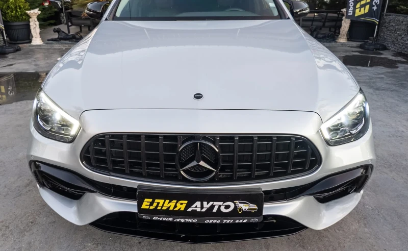 Mercedes-Benz E 220 D FULL AMG LINE BURMEISTER ЛИЗИНГ 100%, снимка 3 - Автомобили и джипове - 52258985