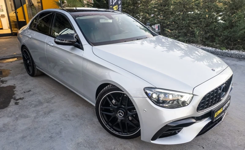 Mercedes-Benz E 220 D FULL AMG LINE BURMEISTER ЛИЗИНГ 100%, снимка 2 - Автомобили и джипове - 52258985