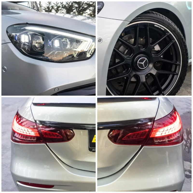 Mercedes-Benz E 220 D FULL AMG LINE BURMEISTER ЛИЗИНГ 100%, снимка 17 - Автомобили и джипове - 52258985