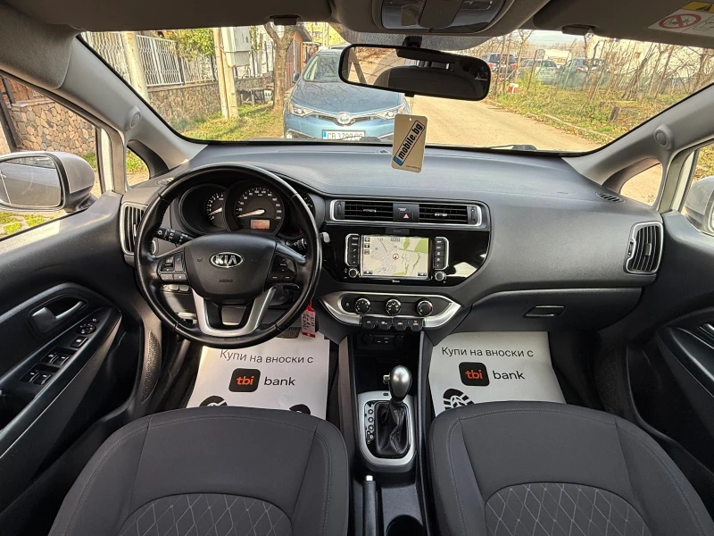 Kia Rio AVTOMAT NAVI KAMERA REALNI KM, снимка 9 - Автомобили и джипове - 52728378