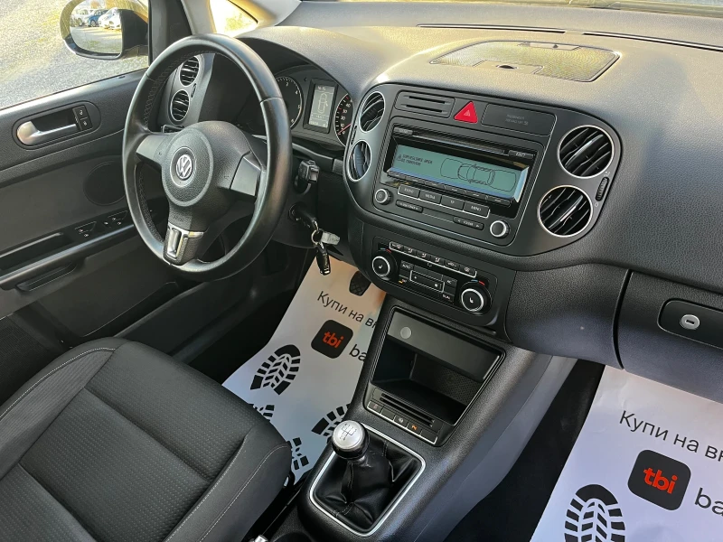 VW Golf Plus 1.6TDI TEAM / Park Assist, снимка 9 - Автомобили и джипове - 53076905