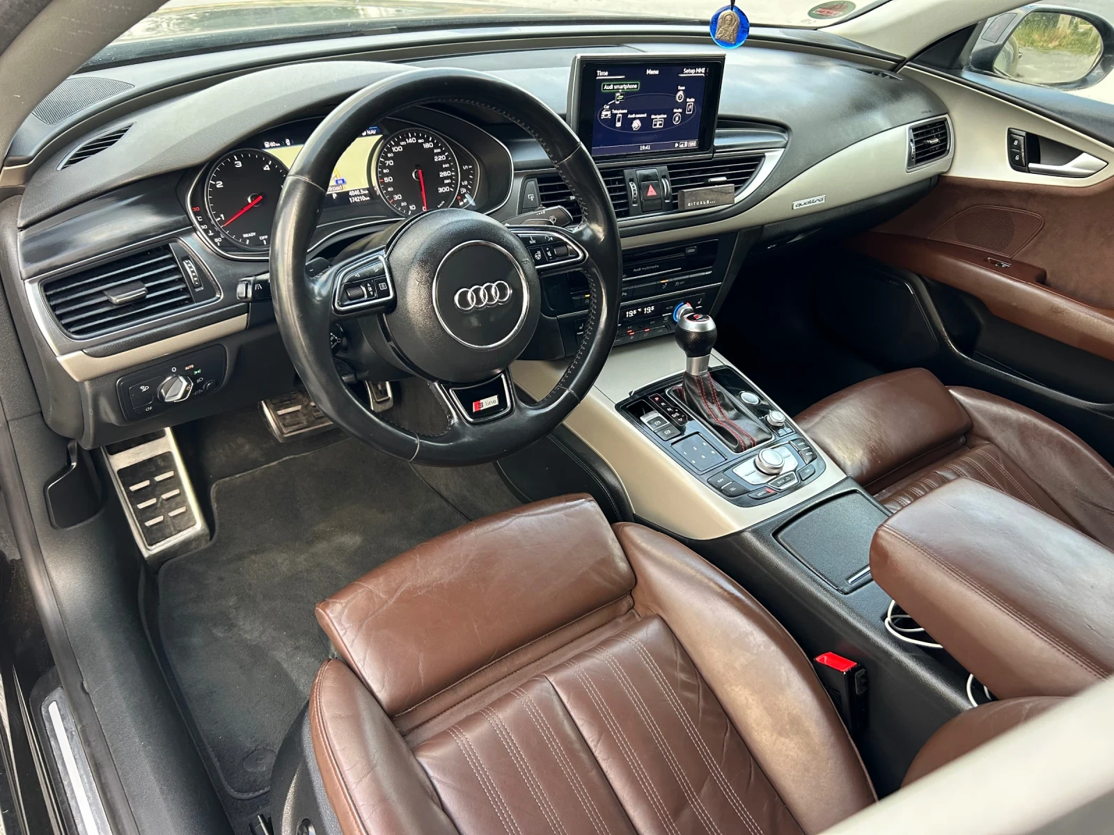 Audi A7 3.0 - 326 / MATRIX / ЕВРО6+ / РЕАЛНИ КИЛОМЕТРИ / - изображение 9