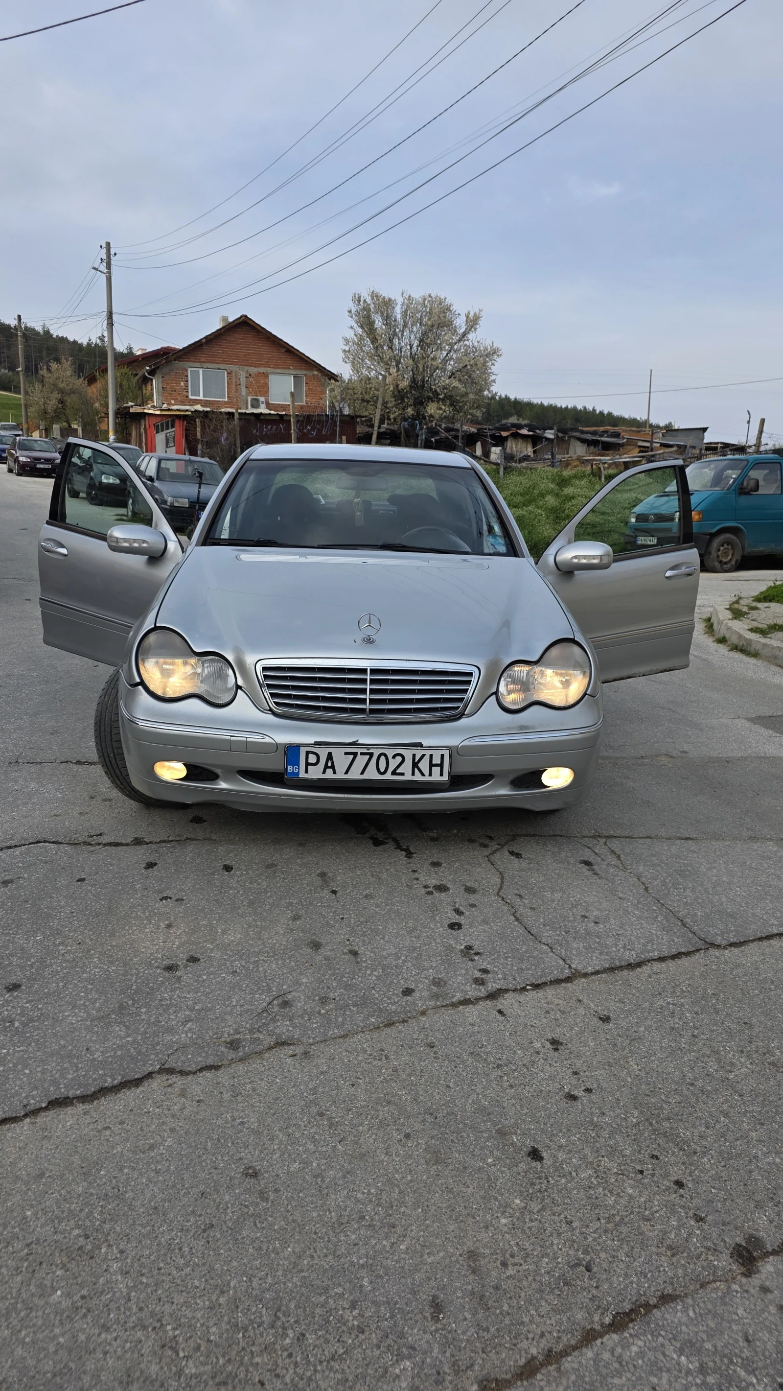Mercedes-Benz C 220 2.2 143ps top , снимка 2 - Автомобили и джипове - 54218209