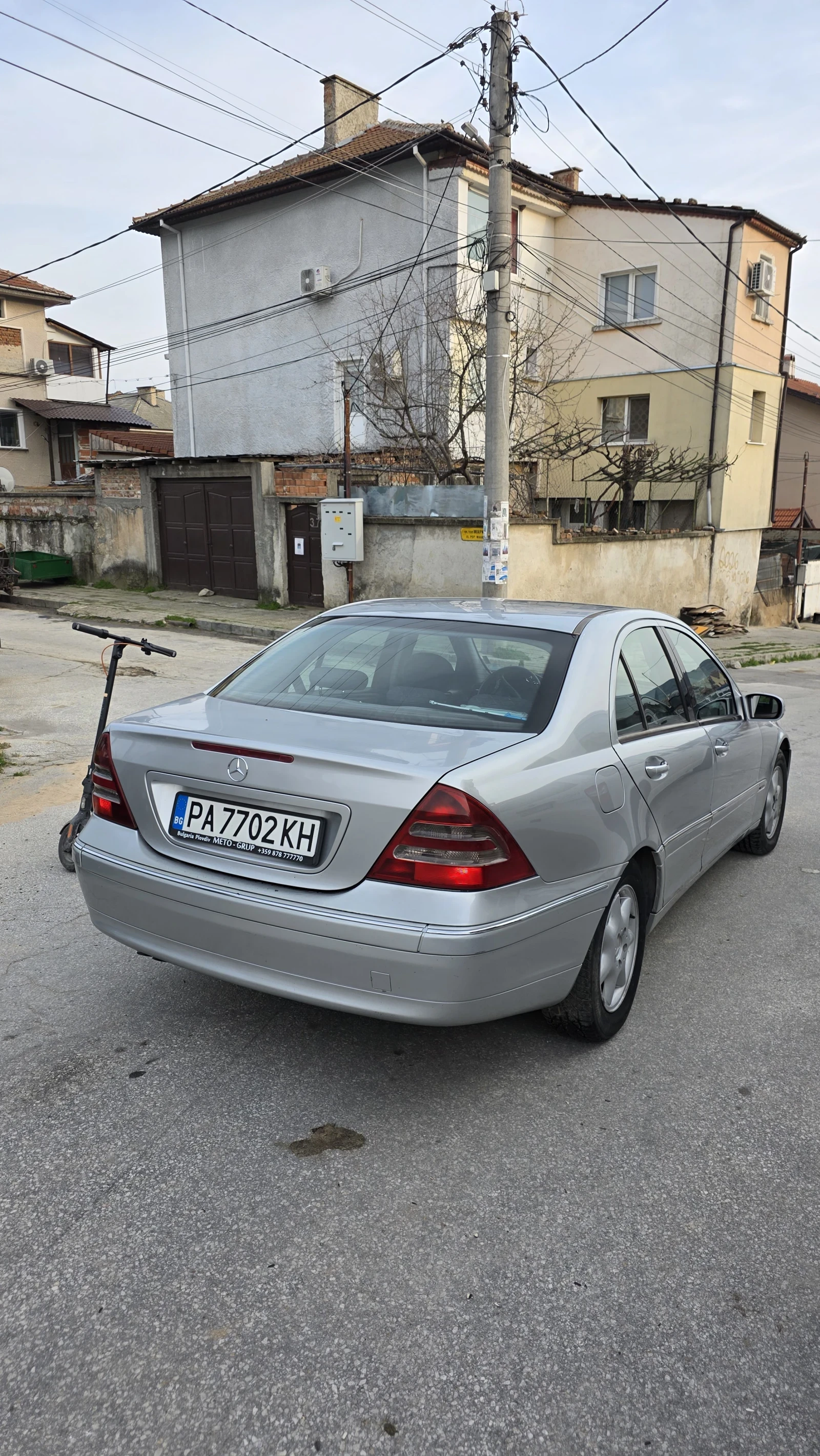 Mercedes-Benz C 220 2.2 143ps top , снимка 4 - Автомобили и джипове - 54218209