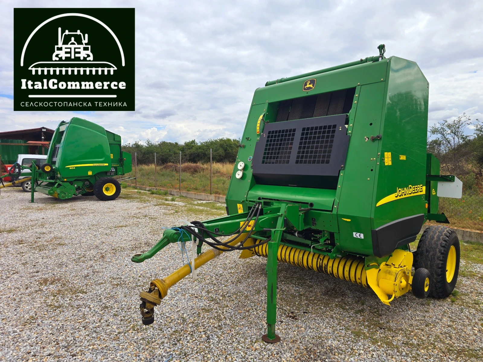 Балировачка John Deere 582 ТОП СЪСТОЯНИЕ, снимка 3 - Селскостопанска техника - 54891040