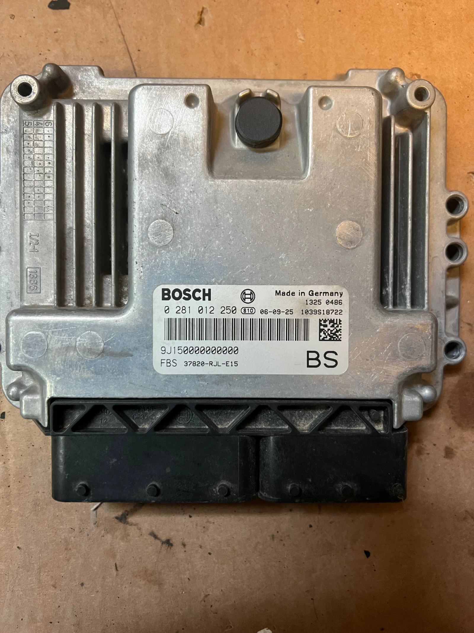 0281012250 �������� ��������  HONDA FR-V 2.2 I-CDTI 140hp  0 281 012 250 37825-RJL-G050 | Mobile.bg � ����������� 1